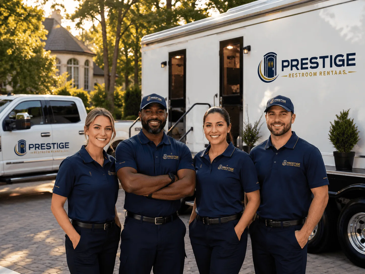 Trusted Luxury Portable Restrooms company in Guy, TX
